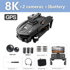 Lenovo Drone With screen RC 8K Professional HD Aerial Photography GPS Laser obstacle avoidance Three-axis gimbal Aircraft