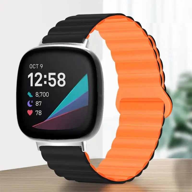 Fitbit Versa & Sense Silicone Band - Comfortable Design - SJB-DIAMOND ELITES