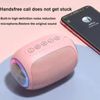 Speaker Bluetooth pink strong function portable Bluetooth speaker outdoor speaker waterproof 10W bass support TF card Lootquake LLC