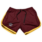 Summer fitness shorts Loose running shorts Men's jogging sports Breathable mesh shorts Thin trend men's three-quarter pants