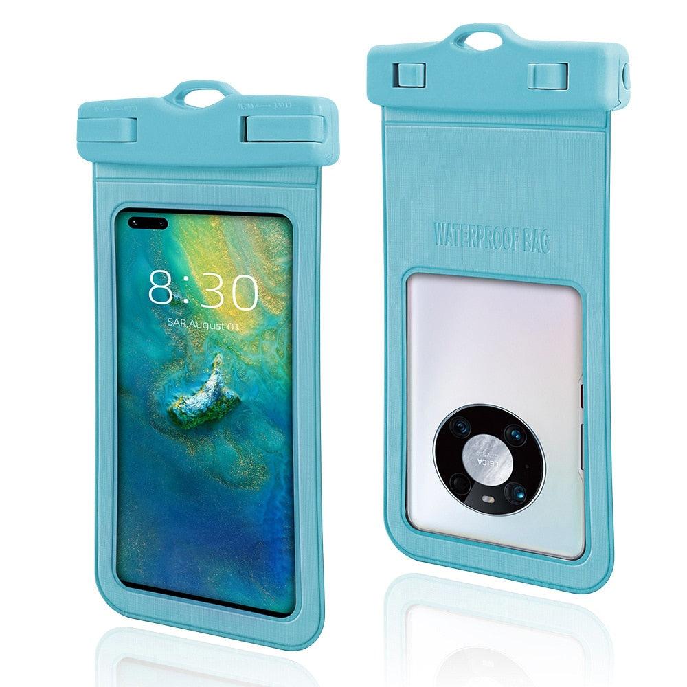Waterproof Phone Case Pouch Protector For iPhone Cell Phone Cover Underwater Case Universal Water Proof Bag Waterproof Case Cellphone Pouch for iPhone 13 Pro Max Case & Strap Stevvex
