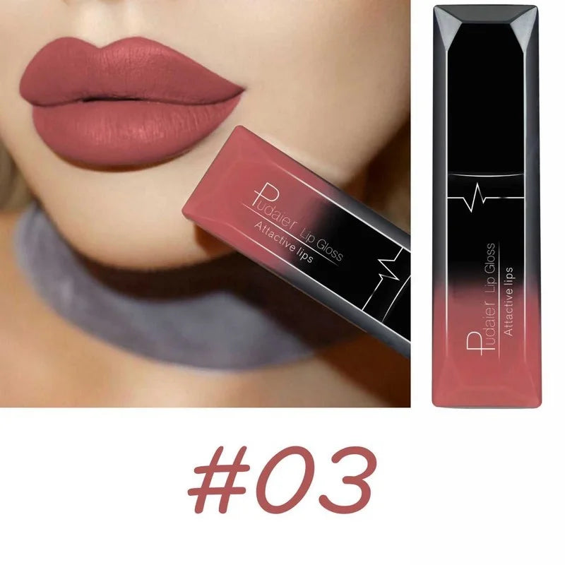 Best Lip Makeup 17 Color Sexy Matte Long Lasting Lipgloss Liquid Lipstick Lip Cream Lootquake LLC