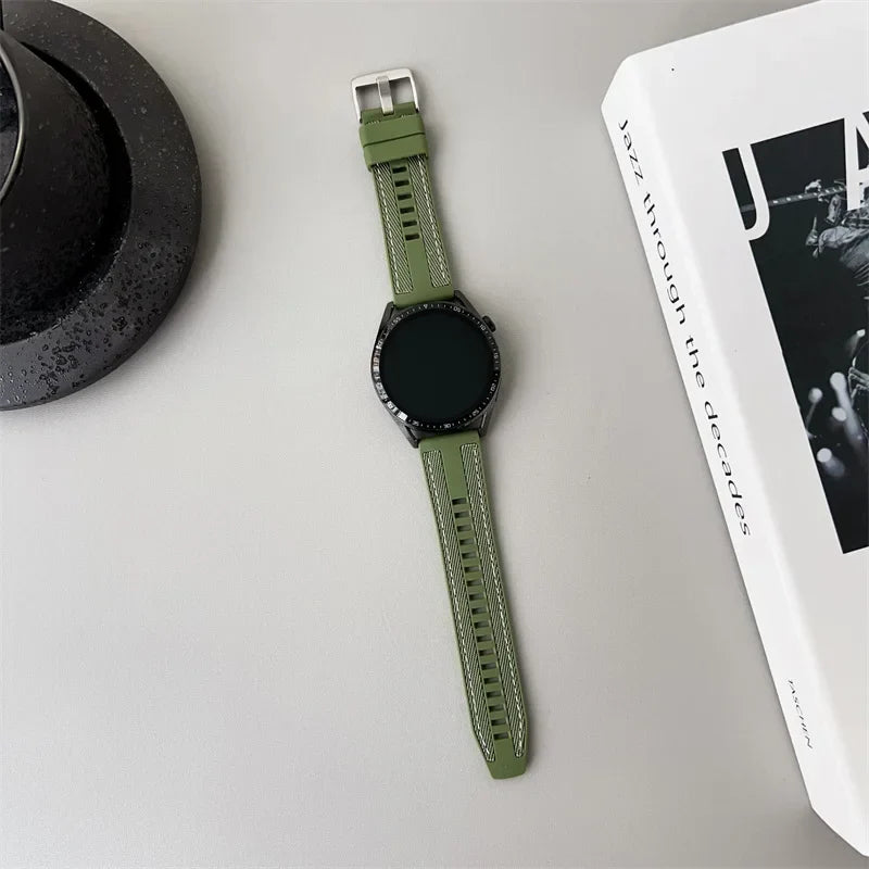 Polar Watch Band Nylon Silicone Strap Replacement Unisex