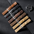 Motorola Moto Watch Band Vintage Leather Strap Breathable Bracelet