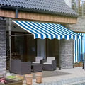Awnings Rain and Snow Resistant UV Resistant Folding and Telescopic Canopy Tent Outdoor Garden Balcony Roof Courtyard Sunshade
