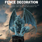 Gargoyle Statues Outdoor Winged Gargoyle Garden Sculpture Home Decor Figurine Resin Gothic Indoor Outdoor Decor Statue