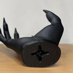 Devils Goat Baphomet Statue Resin Baphomet Head and Hands Statue Gothic Satanic Goat Ornament Religious Sculpture Ornament Lootquake LLC