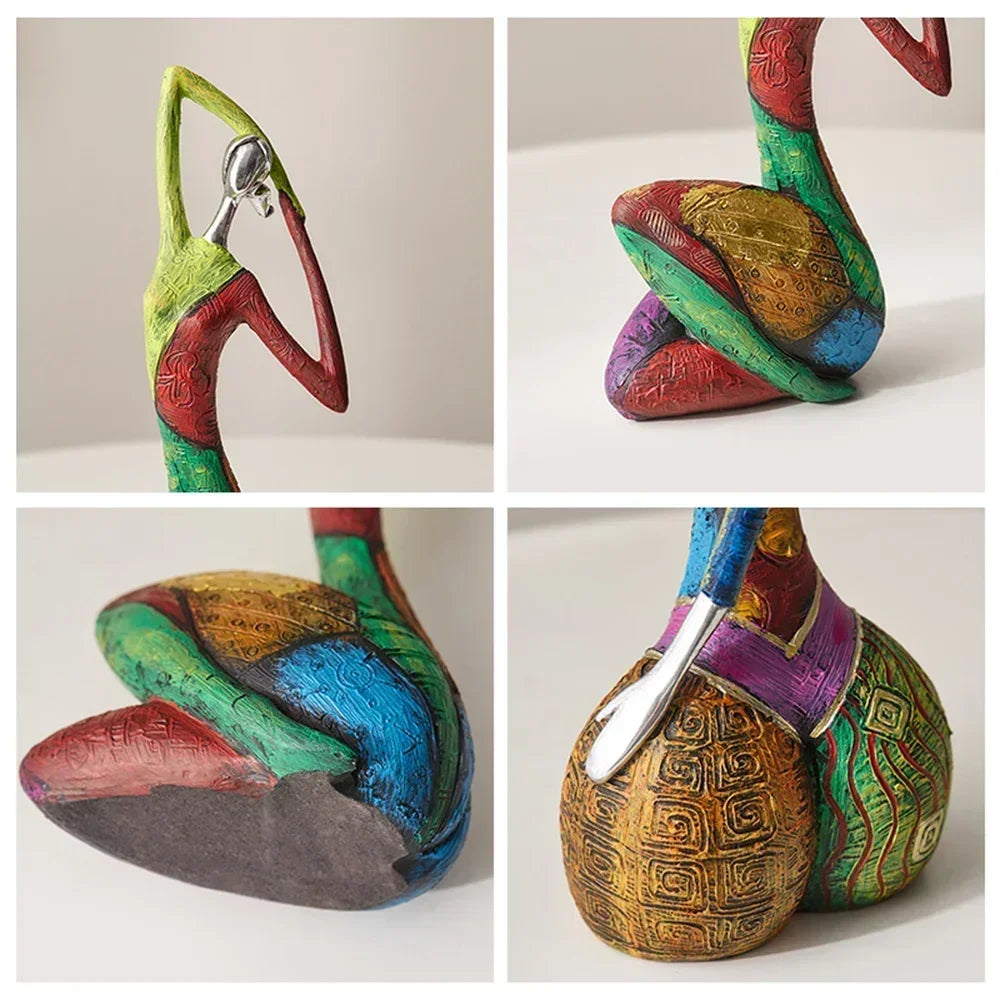 Creative Abstract Home Decor Character Sculpture Living Room Modern Art Dolls Desktop Decorations Accessories Gifts Lootquake LLC