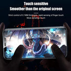4PCS for IPhone 12 11 13 Pro Max Full Cover Film Screen Protectors Protective Film for IPhone 14 Pro X XR XS MAX 7 Plus Easy Installation Bubble Free HD Clear Scratch Resistant Anti-Fingerprint Tempered Glass Film Stevvex