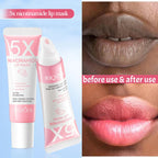 Remove Dark Lip Balm Lightening Melanin Mask Gloss Exfoliating Lip Pink Treatment Reduce Lip Lines Improve Dryness Moisturizing