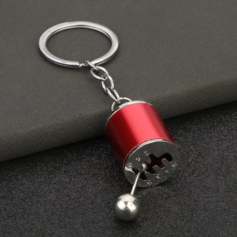 Personalized Keychain Creative Metal Mini Car Parts Manual Transmission Auto Keyring Accessories Key Ring Chain Men Lover Gift Lootquake LLC