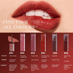 Multi-color matte lasting lip gloss lip gloss, non-greasy, non-fading, high-end warm colors, rich makeup liquid lipstick. Lootquake LLC