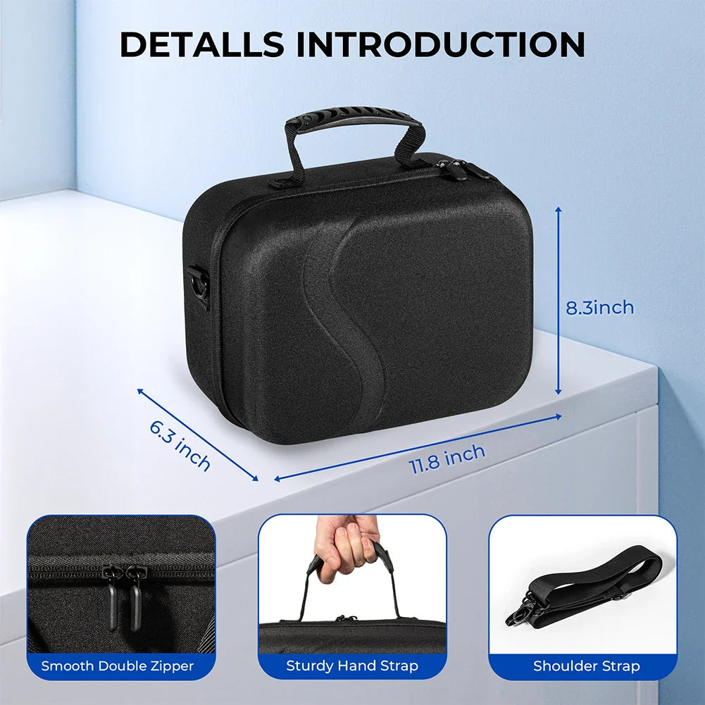 Carrying Case for Meta Quest 3 for BOBOVR M3 PRO Elite Strap Protective Bag Storage Bag for Travel and Home Storage Lootquake LLC