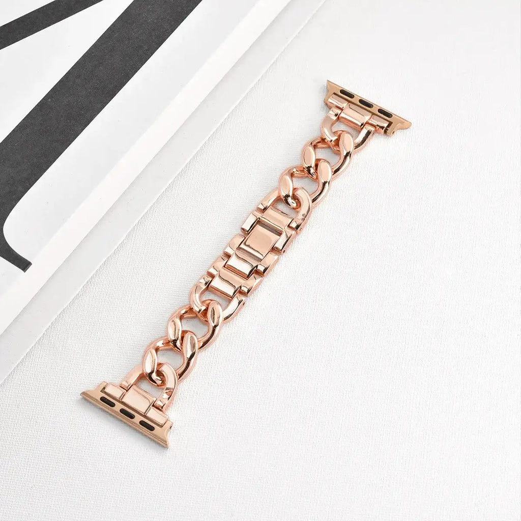 Apple Watch Metal Chain Strap - Premium Stylish Design BandsCo Straps