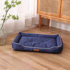 Waterproof Dog Bed 600D Oxford Pet Dogs Beds for All Seasons Thickened PP Cotton Filling Bite-resistant Pet Mat Dog Accessories Lootquake LLC