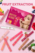 20pcs/box of 10 color moisturizing lip gloss - Long lasting moisturizing, glossy effect, essential for beauty care Lootquake LLC