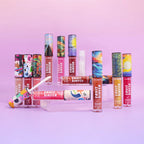 3pcs Oil Painting Lip Gloss Set,Mirror Water Glow Moisturizing Brighten Lipstick,Hydrating Nourishing Fruit Flavor Lip Care Balm
