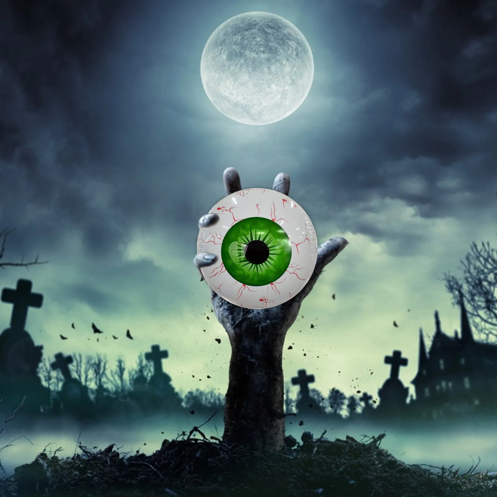 Halloween Inflatables Eyeball Decorations  Bloodshot Eyeballs Indoor Outdoor And Garden Halloween Decors Festival Decorations Lootquake LLC
