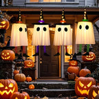 Halloween Hanging Witch Lamp Wizard Hat Night Light Ghost Festival Decor Scary Outdoor Indoor Horror Halloween Party Decoration Lootquake LLC