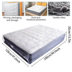 150/200x240x35cm Mattress Protector Packaging Bag Moisture-proof Dust Cover Thickness 0.08mm PE Transparent Moving Home Storage Lootquake LLC
