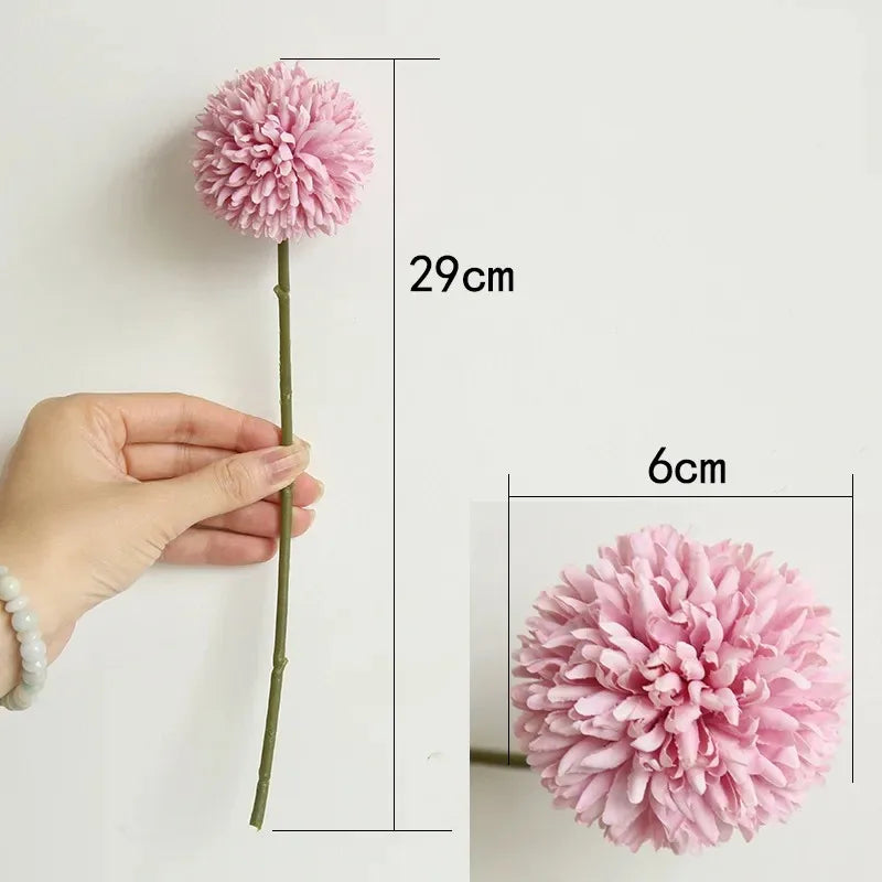3/6Pc Hydrangea Artificial Flowers Bouquet Boho Home Bedroom Decor Wedding Decoration Craft Vases Flower Arrangement Accessories Lootquake LLC