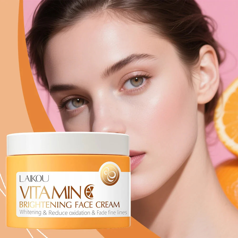Vitamin C Facial Cream for Hydrating Moisturizing Whitening and Brightening Repair Anti-aging Essence Facial Skin Care Contains Lootquake LLC