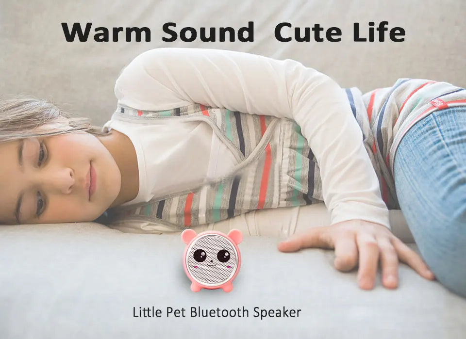 Wireless Bluetooth Animal Speaker Box HIFI Power Mini Speakers TWS Sound Speakers for Outdoor or Office home Panda Baby Lootquake LLC