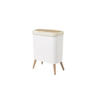 Kitchen Bathroom Living Room Office Bedroom Household Trash Can Small Medium Large Size Waste Bin with Lid Lootquake LLC