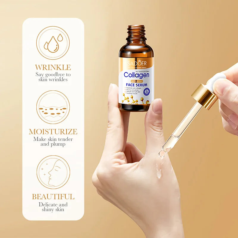Collagen facial essence skin care Facial essence liquid firming, moisturizing, nourishing facial essence skin care Lootquake LLC