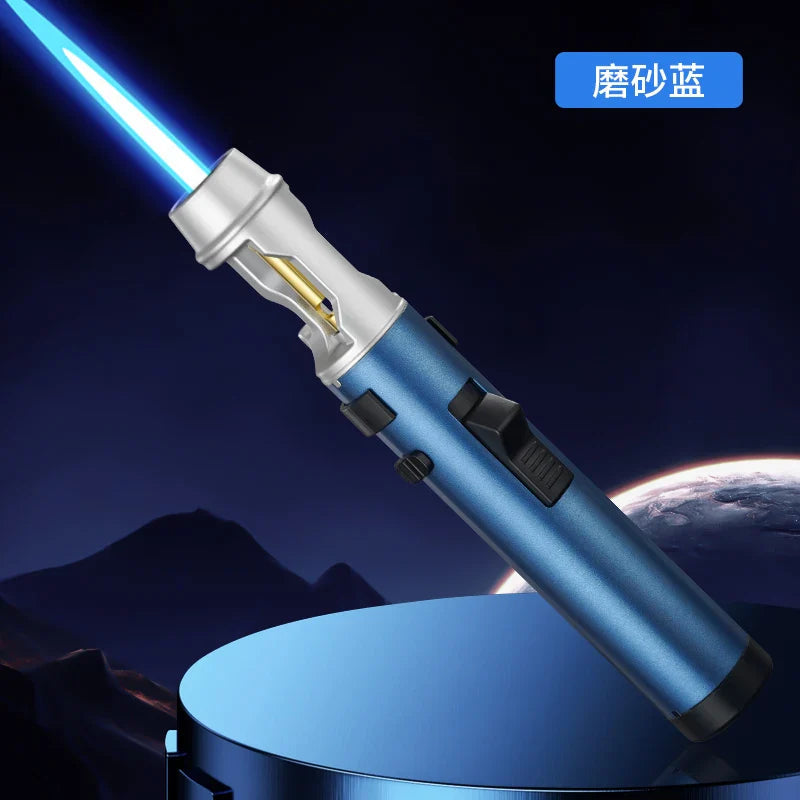 BlazeMaster: Windproof Metal Torch for BBQ & More THRIXINE