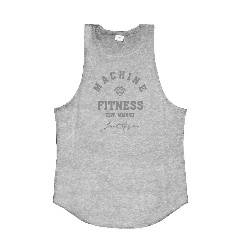 FlexFit Muscle Tank: Men's Cotton Workout Vest THRIXINE