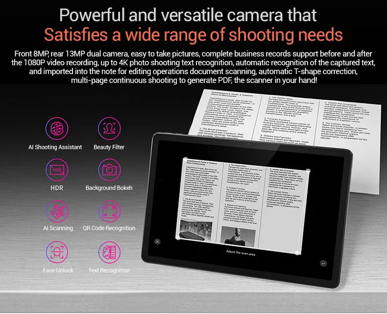 Lenovo Tab K10 M11 TB330FU 6/8+128GB Zhaoyang Tablets K10 MediaTek Helio G88 Global Rom Support OTA 10.95-inch Screen GPS WIFI Lootquake LLC
