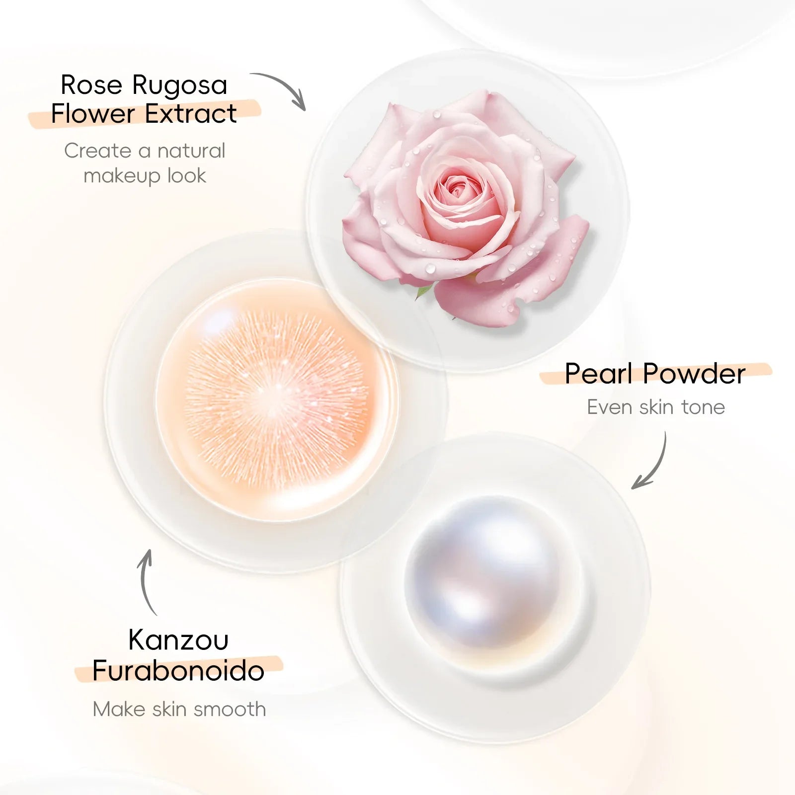 Natural Finish Foundation Cream 30ml Lightweight BB Cover Dark Circles Pores Oil Free Long Lasting Makeup Base Lootquake LLC