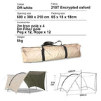 Large Camping Dome shelter Fire shelter Bull shelter type tent oversized habi tarp shelter Habitat Tunnel type Camping Shelter