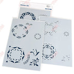 February 2025 New pink Floral Field Metal Cutting Dies Stamp Stencil Hot Foil Set DIY fresh Scrapbook Card Handmade Embossing Lootquake LLC