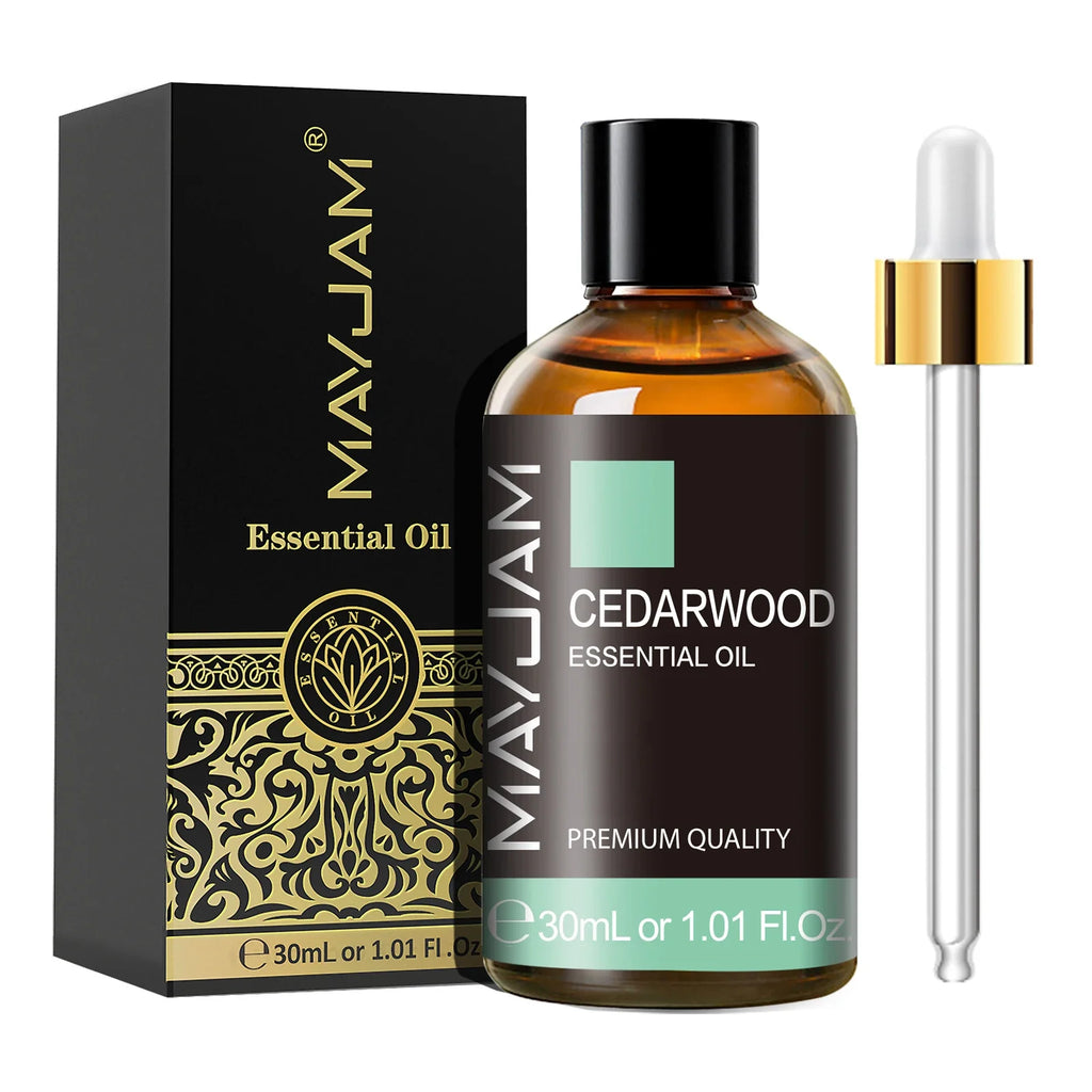 MAYJAM 1PCS 30ML Aromatherapy Essential Oil Lavender Vanilla Jasmine Eucalyptus Peppermint Aroma Oil for Diffuser Candle Soap Lootquake LLC