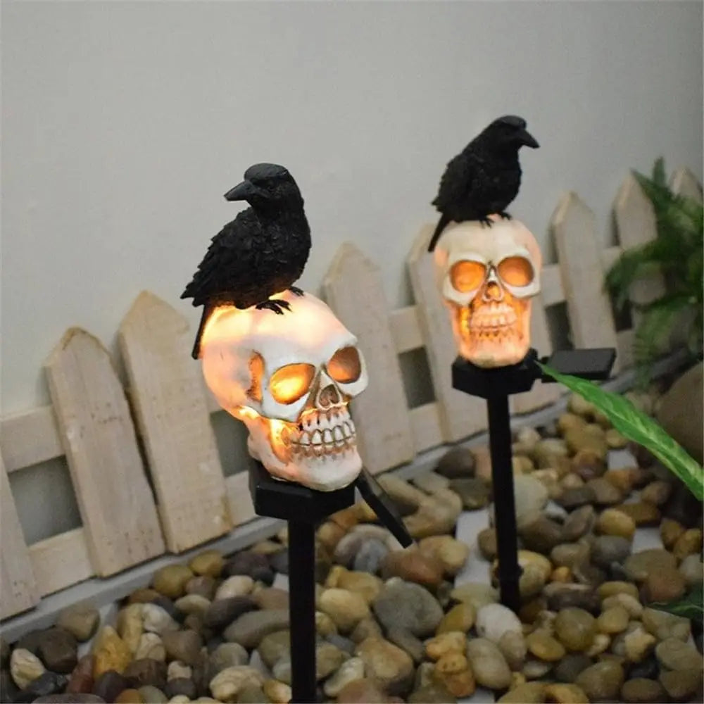 Halloween Outdoor Light Skeleton Ghost Horror Grimace Party Decor for Courtyard Home Holiday Lighting Garden Decoration Lootquake LLC