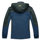 Men Autumn Jacket Camping Hiking Trekking Windbreaker Waterproof With Hood Spring Outdoor Sports Travel Climbing Coats