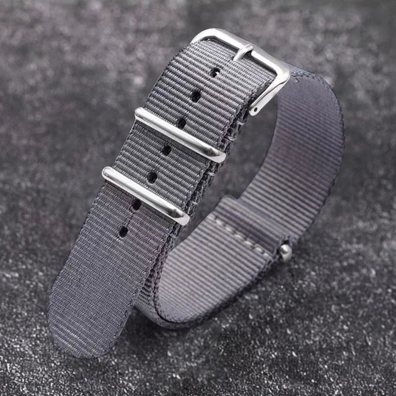 Motorola Moto Nylon Watch Band Universal Canvas Weave Wristband Loop Strap