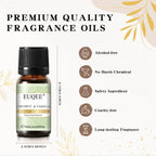 EUQEE 10ML Coconut Vanilla Bubble Gum Fragrance Oil For Making Candle, DIY Soap Coffee Cake Cedarwood Premium Aroma Oils Lootquake LLC