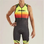 Zootekoi Triathlon Men's Breathable Sleeveless Jacket THRIXINE