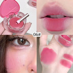 Gegebear Heart-Shaped Lip and Cheek Balm — Fine-Milled, Soft Matte Finish with Delicate Pink Tones for a Blushing Look Lootquake LLC