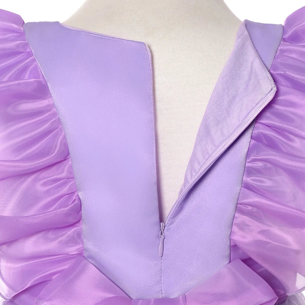 New Princess dress Large children's long dress Girl piano performance dress Festival party dress