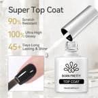 BORN PRETTY 10ml Reflective Glitter Gel Nail Polish Carat Mirage Sparkling Color Shine UV LED Soak Off Semi-Permanant Varnish Lootquake LLC