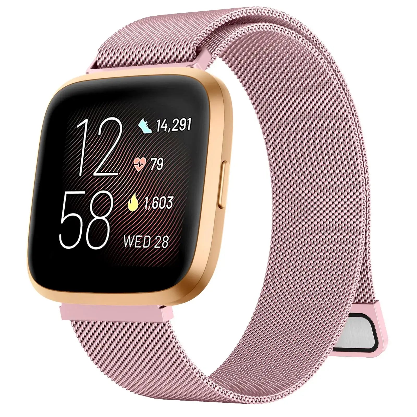 Fitbit Versa & Sense Metal Band - Premium Steel Strap - SJB-DIAMOND ELITES