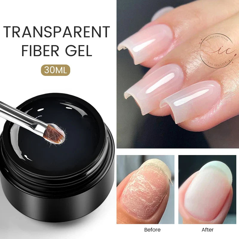 BORN PRETTY 60/30ml Hard Jelly Extension Nail Gel Polish French Nails Nude Pink White Clear Nail Supplies Gel for extension Lootquake LLC