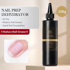 BORN PRETTY 250g Milky White Jelly Nude Gel Nail Polish Refilled Package Translucent Clear Color Semi Permanent Soak Off UV Gel Lootquake LLC