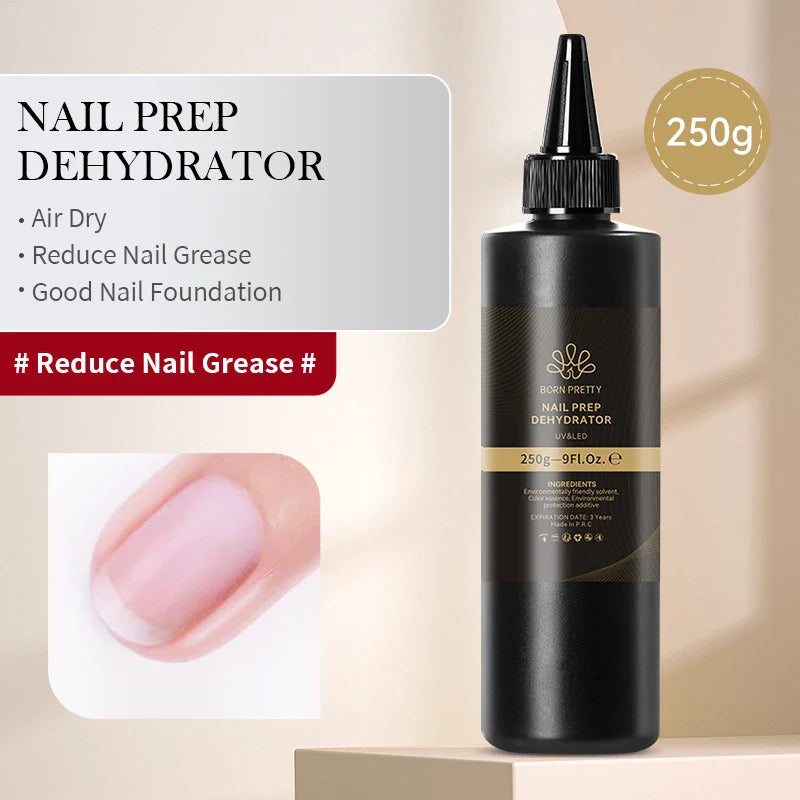 BORN PRETTY 250g Milky White Jelly Nude Gel Nail Polish Refilled Package Translucent Clear Color Semi Permanent Soak Off UV Gel Lootquake LLC