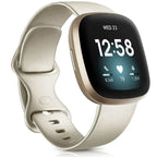 Fitbit Versa & Sense Silicone Bands - Lightweight Minimalist Design - SJB-DIAMOND ELITES