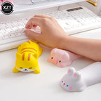 Cute Wrist Rest Pad Support for Mouse Computer Laptop Arm Rest for Desk Ergonomic Kawaii Office Supplies Slow Rising Toys Lootquake LLC